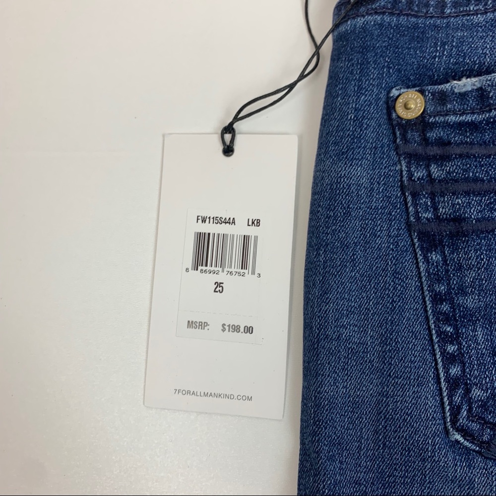 7 For All Mankind Dojo Tailor less Jeans - Picture 8 of 8